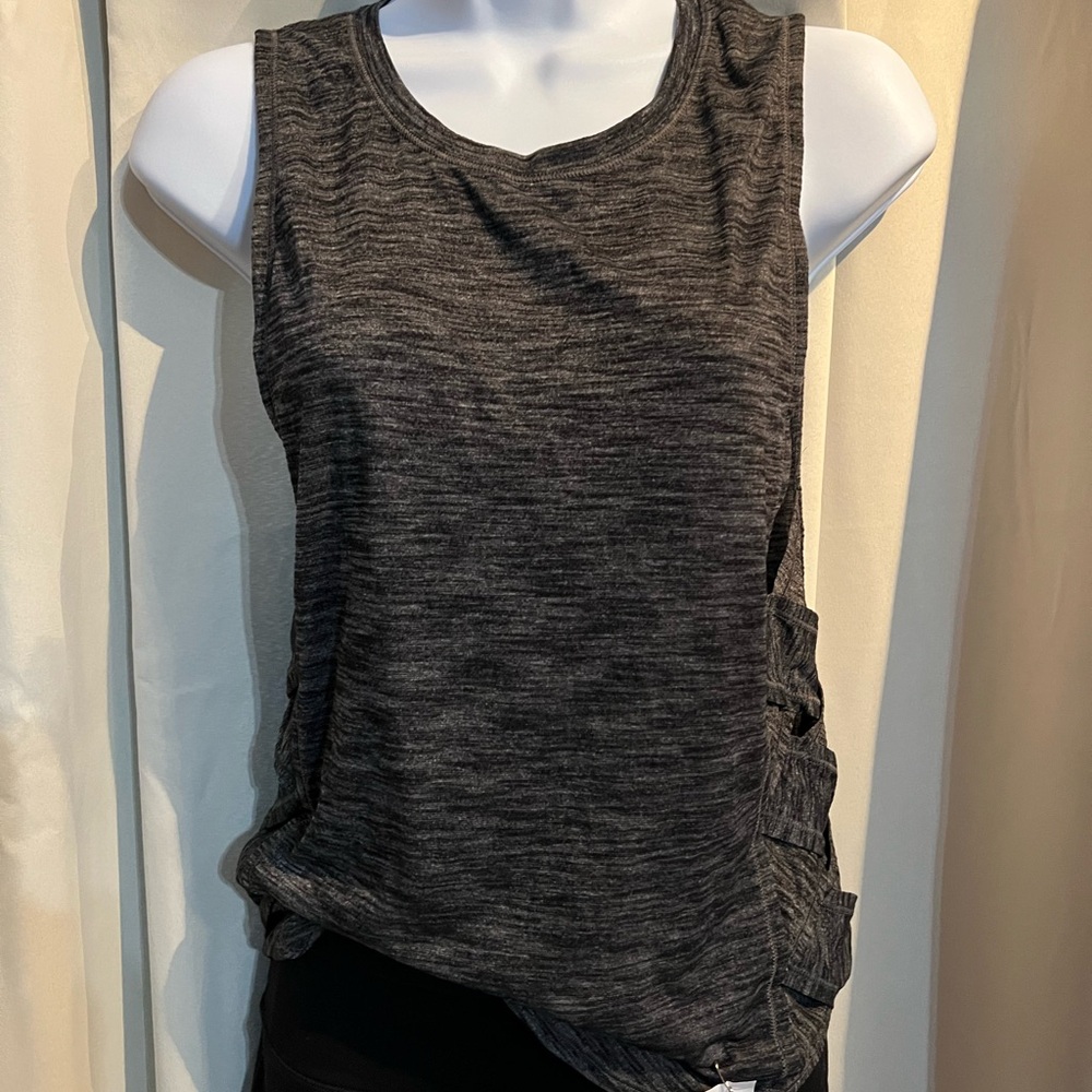 Lululemon Athletica Dark Gray Tank Top